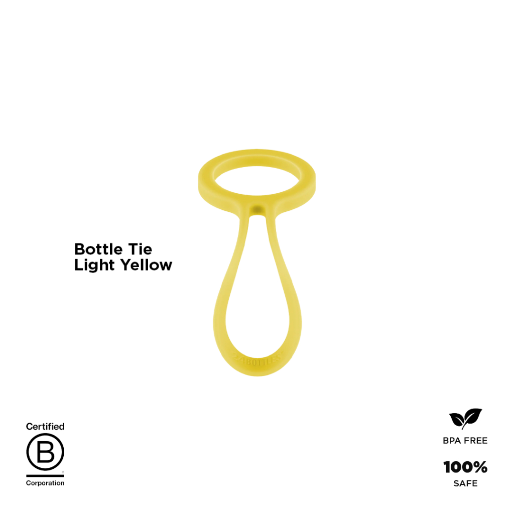 24Bottles Bottle Tie - Light Yellow