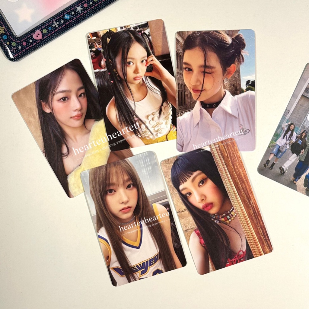 hearteuhearteu — [READY STOCK] NEWJEANS / NJZ / MHDHH Official Photocard from Limited Edition Bag De