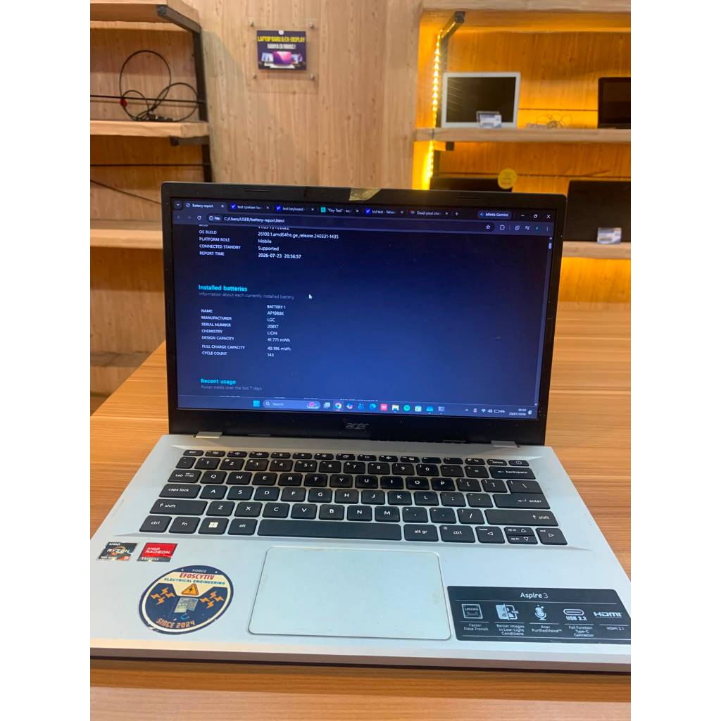 Acer Aspire 3  Ryzen 3 7320