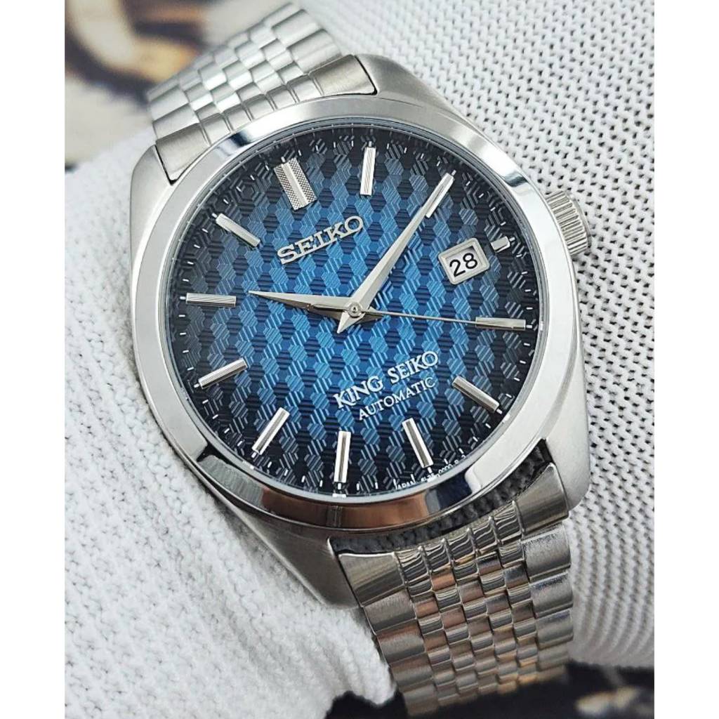 Jam Tangan Seiko King Seiko Automatic Pria Analog Tali Stainless Steel