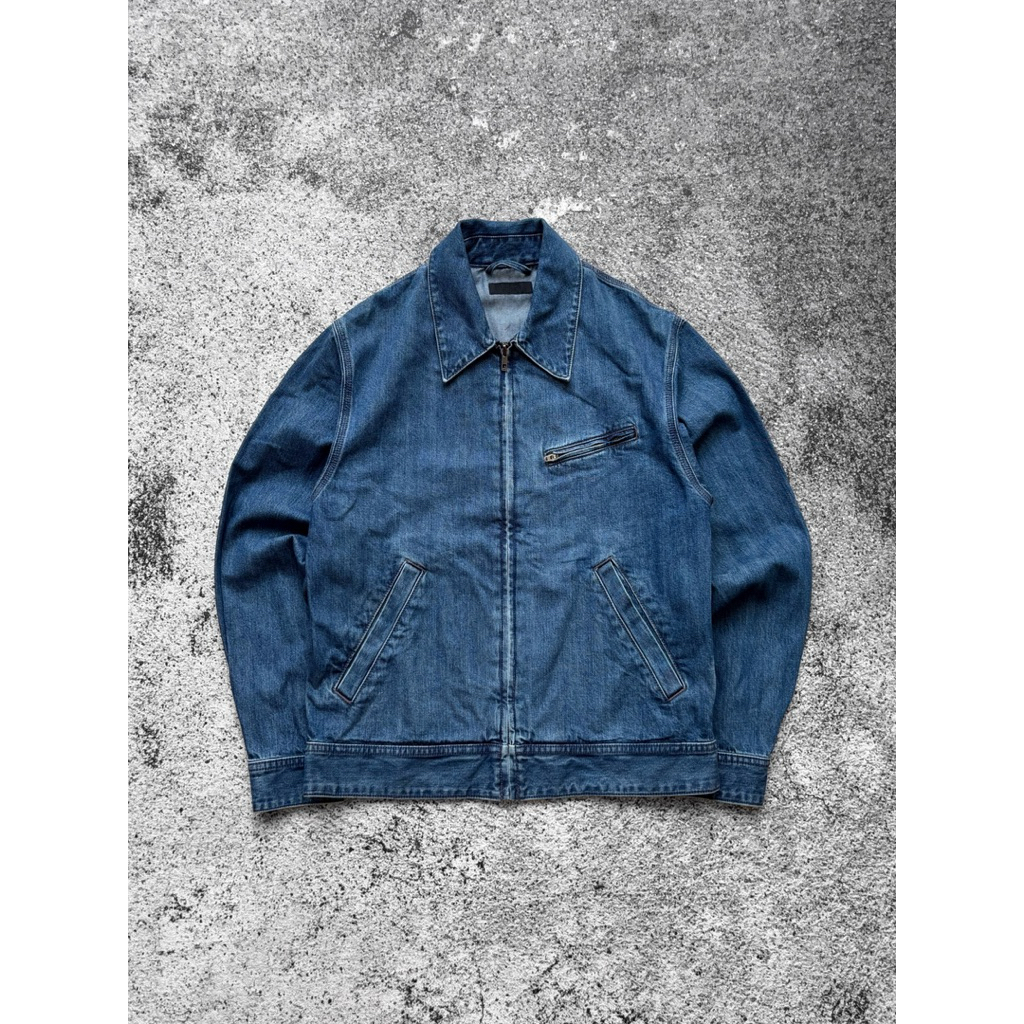 uniqlo zip up blouson jacket size L