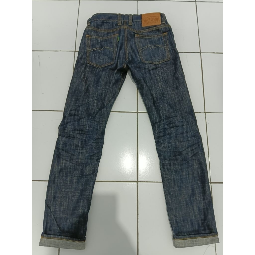 Sage denim highfront 14oz