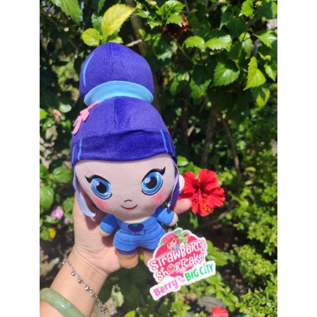 Rare boneka teman strawberry Blueberry Muffin seri Strawberry Shortcake: Berry in the Big City origi