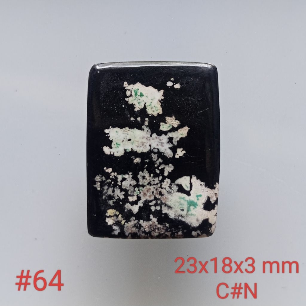 batu natural Garut edong motif klasik #64