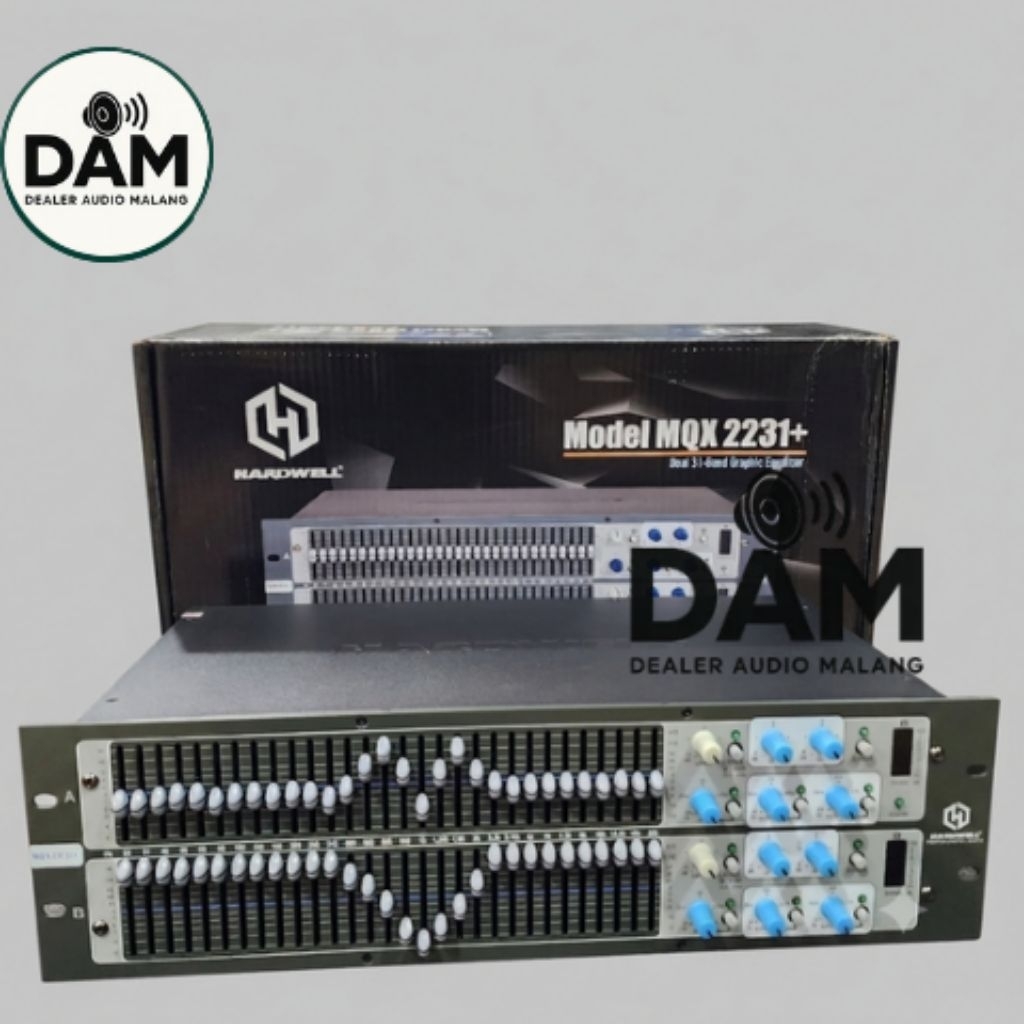 Equalizer Hardwell MQX 2231+ Original Plus Subwofer