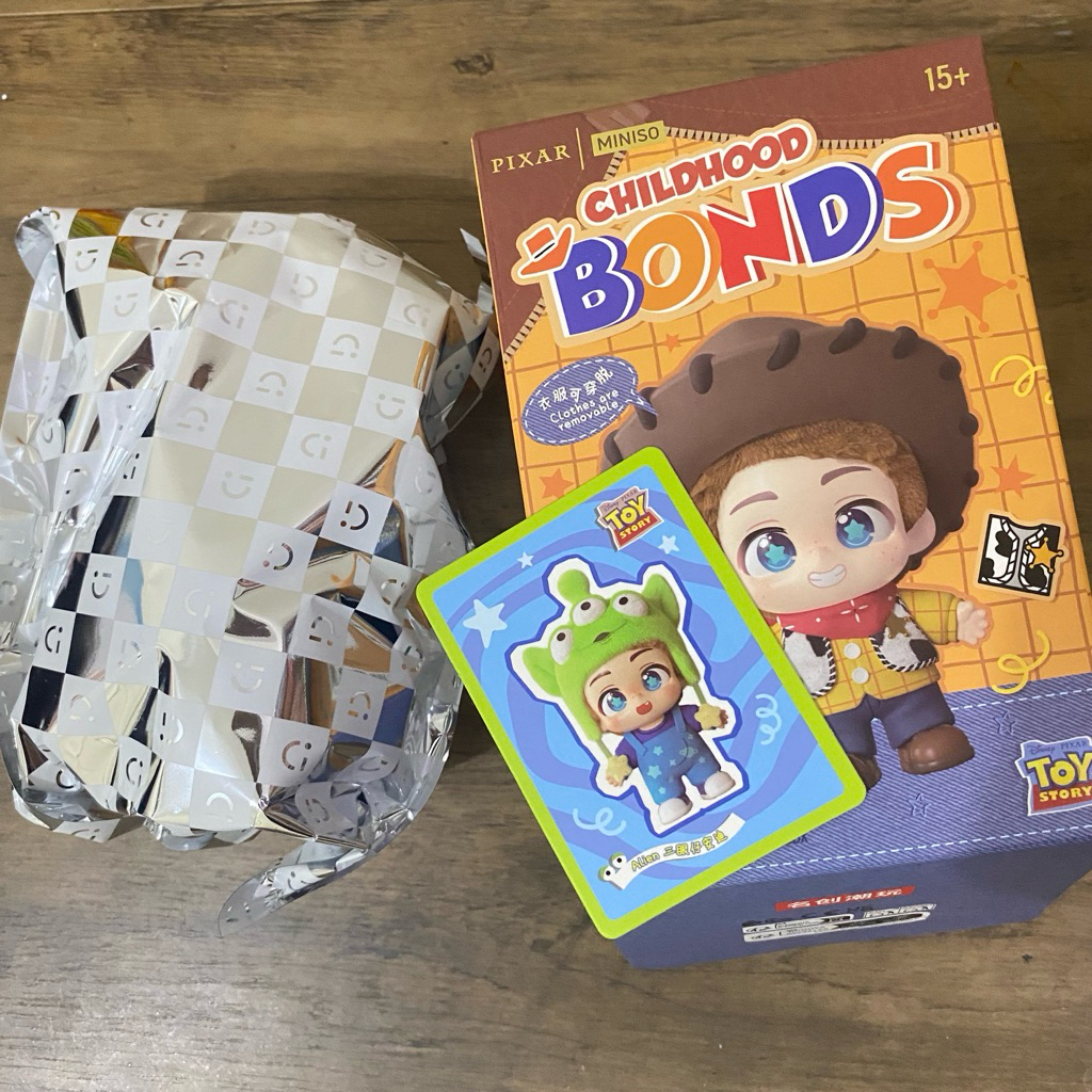 blind box toy story miniso