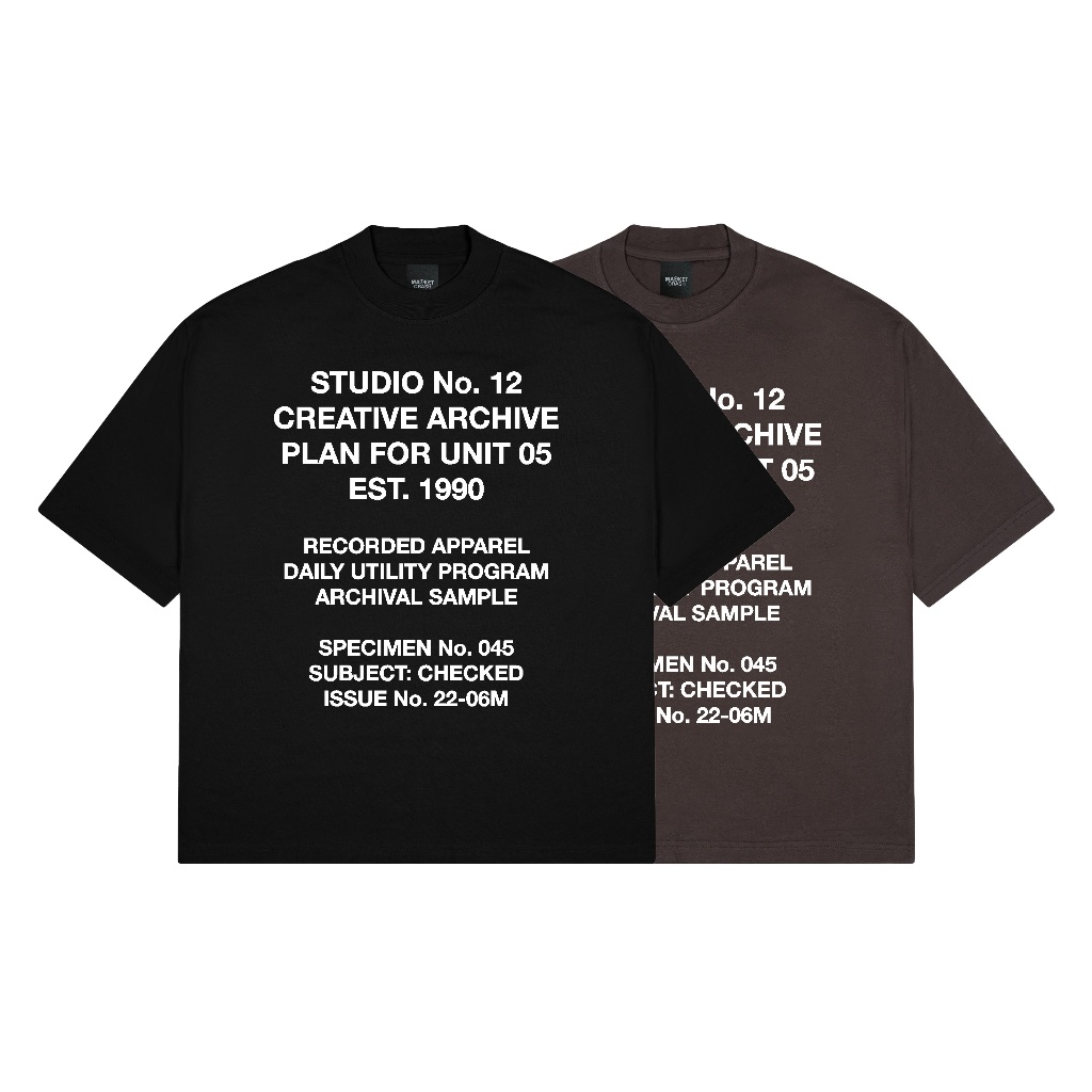 Marketcrash Kaos Boxy Heavyweight Describe