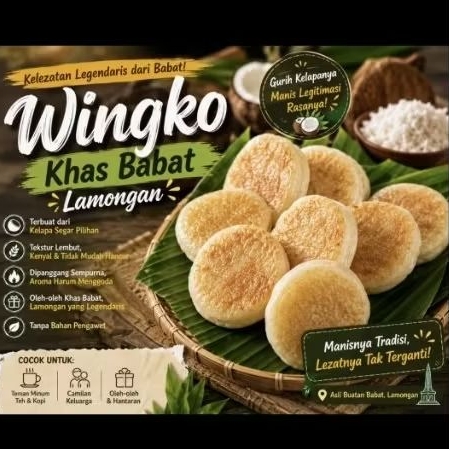 Wingko Asli khas Babat Lamongan