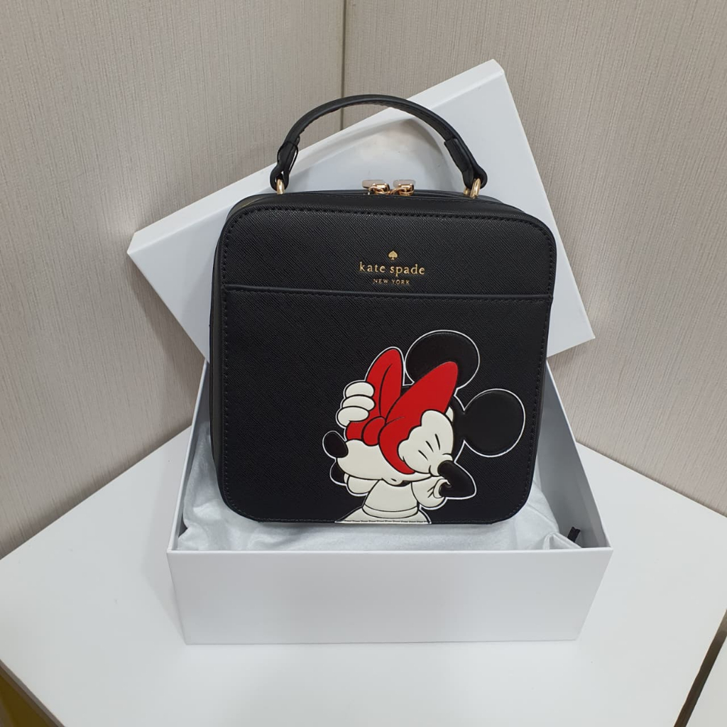 KS X Disny Minnie Mouse Daisy Vanity Crossbody Bag 2392 ( 17.5X8X18 )
