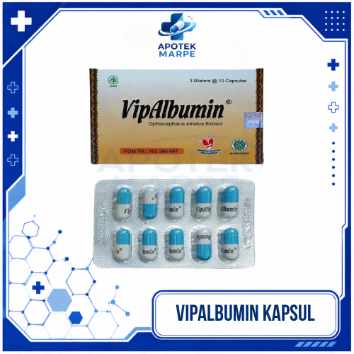 VipAlbumin Kapsul 10 Kapsul - Membantu Meningkatkan Daya Tahan Tubuh