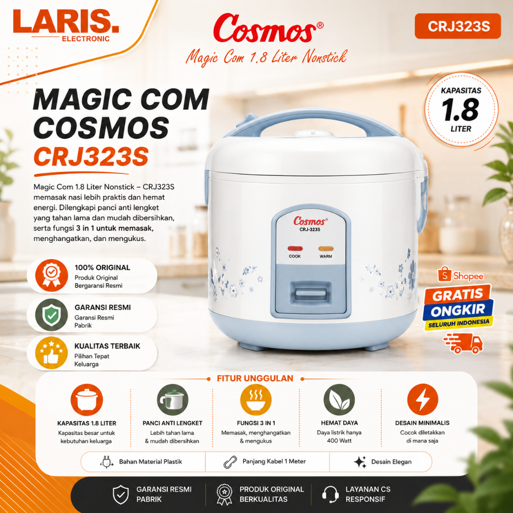 Cosmos CRJ-323S SWG Rice Cooker