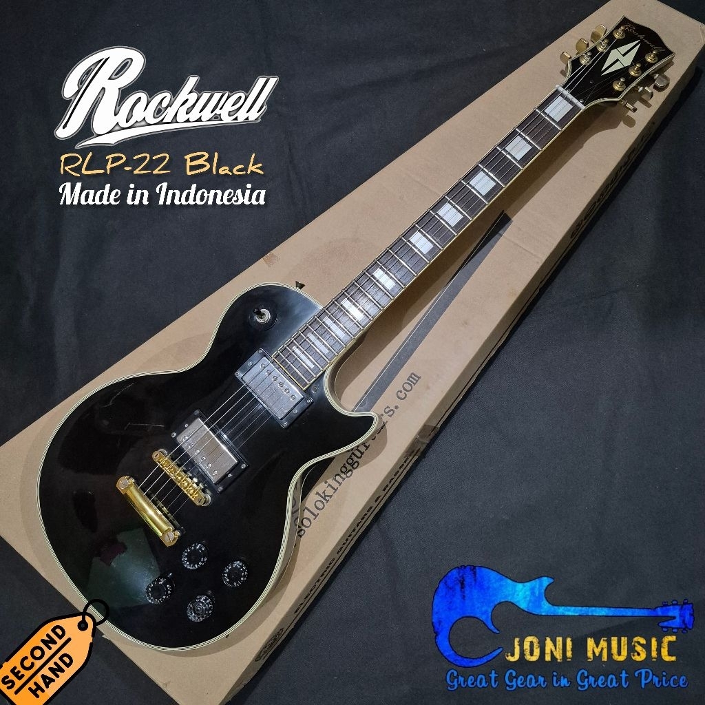 Gitar Rockwell Original: RLP22 Trilogy EX22 SI51 AR22 RG212 RG112 Made in Indonesia