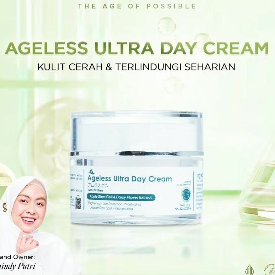 Amura Ageless Ultra Day Cream - Niacinamide | Cream Siang