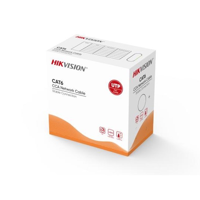 Kabel UTP LAN Hikvision Cat6 Meteran