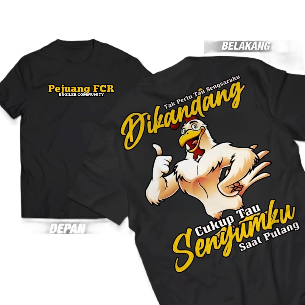 kaos PEJUANG FCR kaos Distro PEJUANG FCR Pria dan Wanita