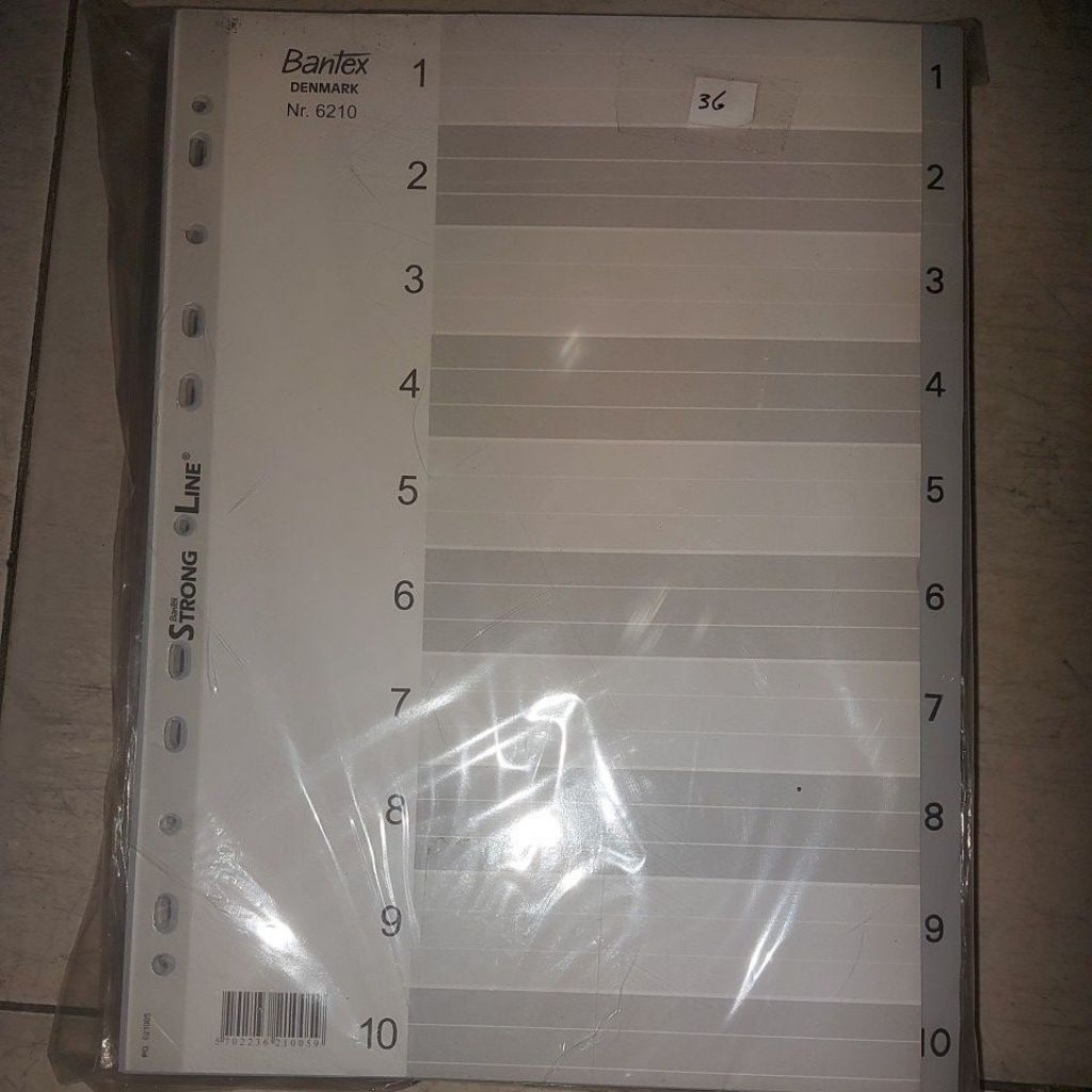 Divider Bantex Nr. 6210 A4
