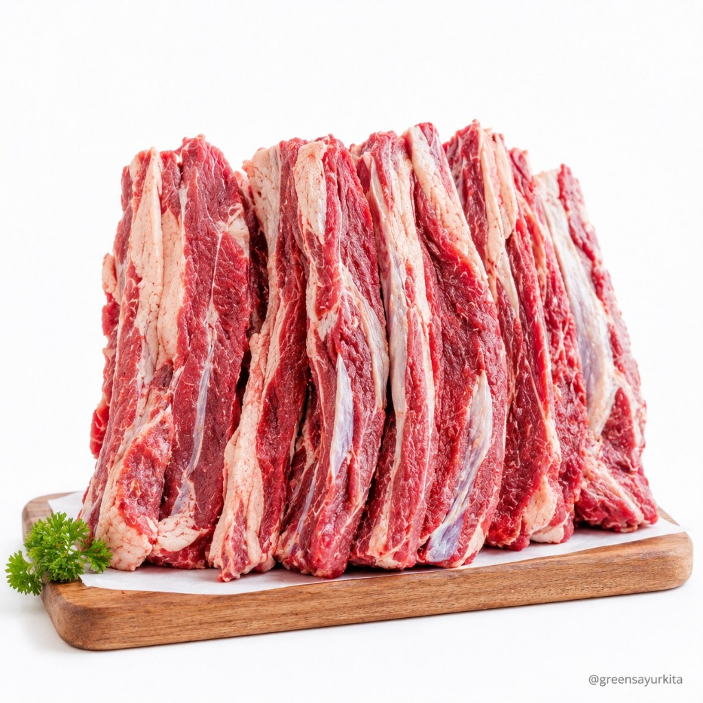 TULANG RUSUK SAPI SEGAR POTONGAN Galbi beef Iga Fresh Premium Instan/sameday