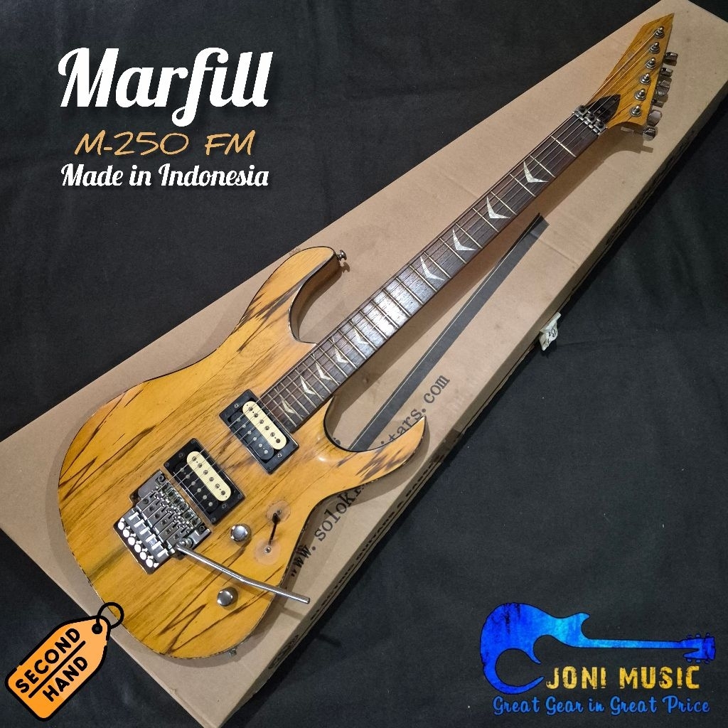 Gitar Marfill M-250 FM Reverse Head Original