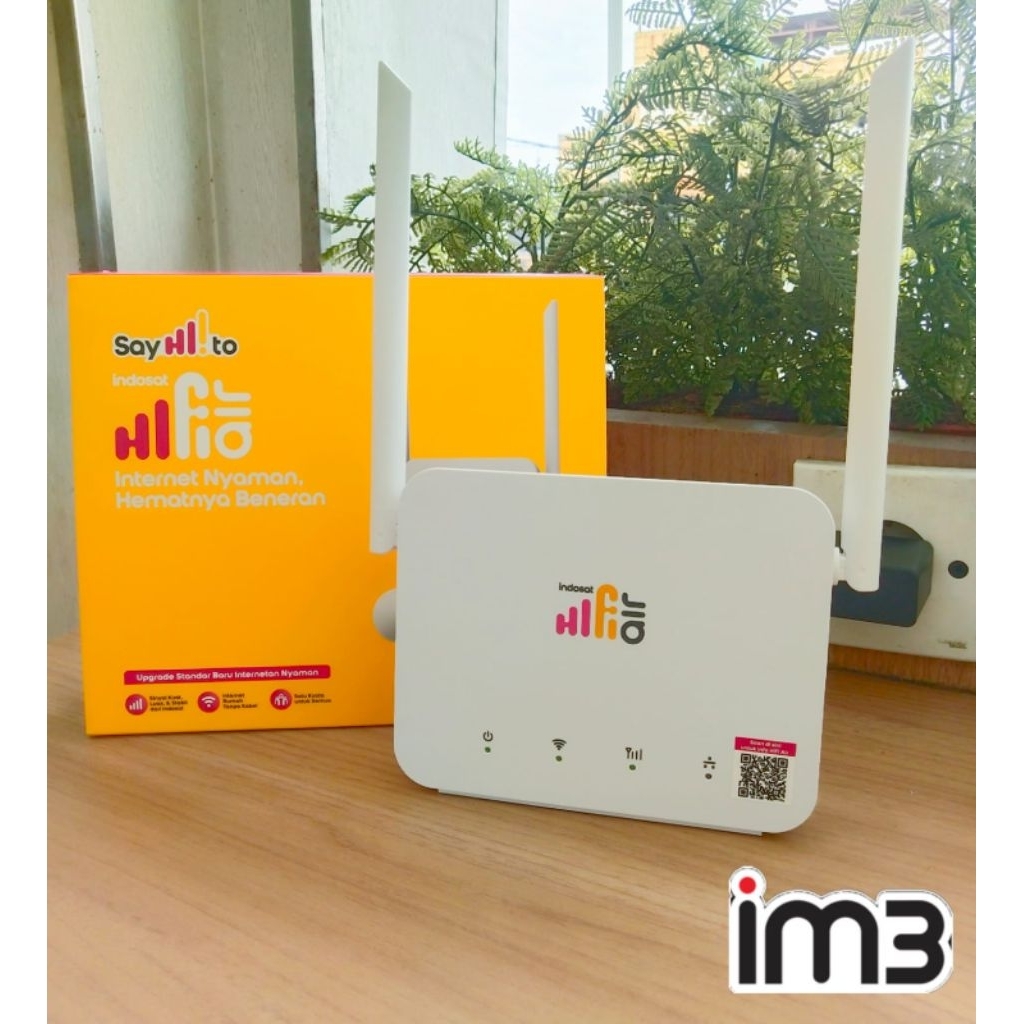 Hifi Air HKM0127 4G&5G Free Kartu Im3 Bonus Kuota 50GB/30hr diawal pembelian