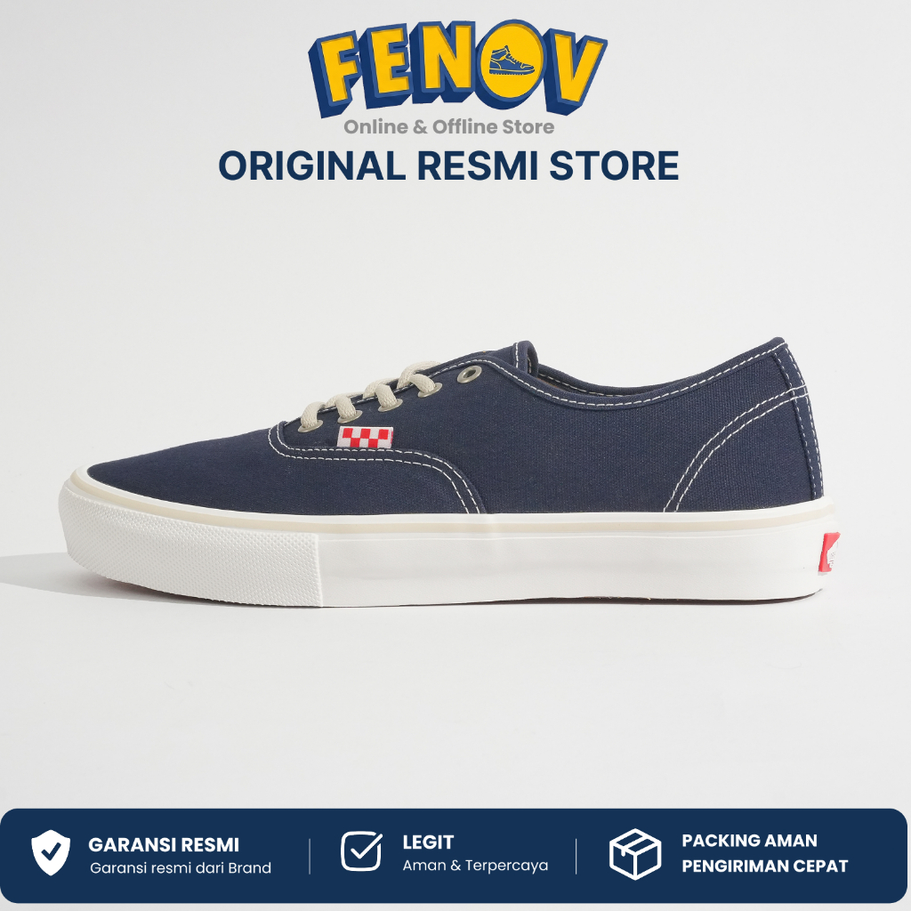 Vans Authentic Skate Pro Navy / Turtledove Original Resmi Store