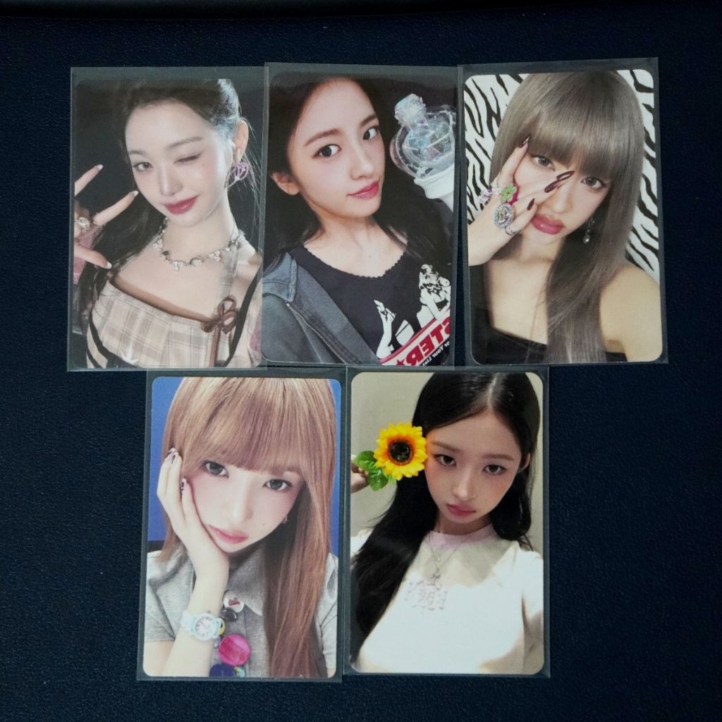 Pc Photocard IVE Wonyoung Yujin Liz Rei