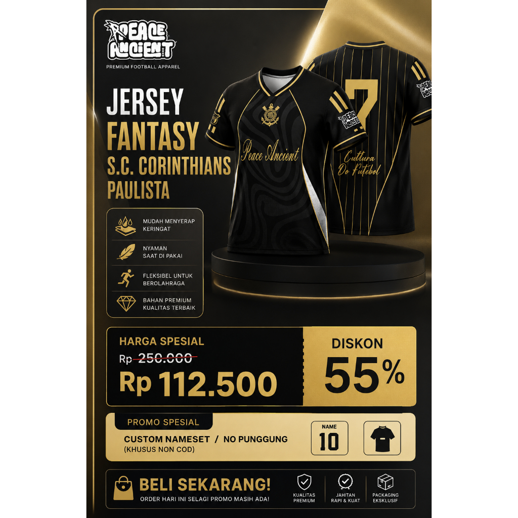 Jersey Fantasy S.C Corinthians