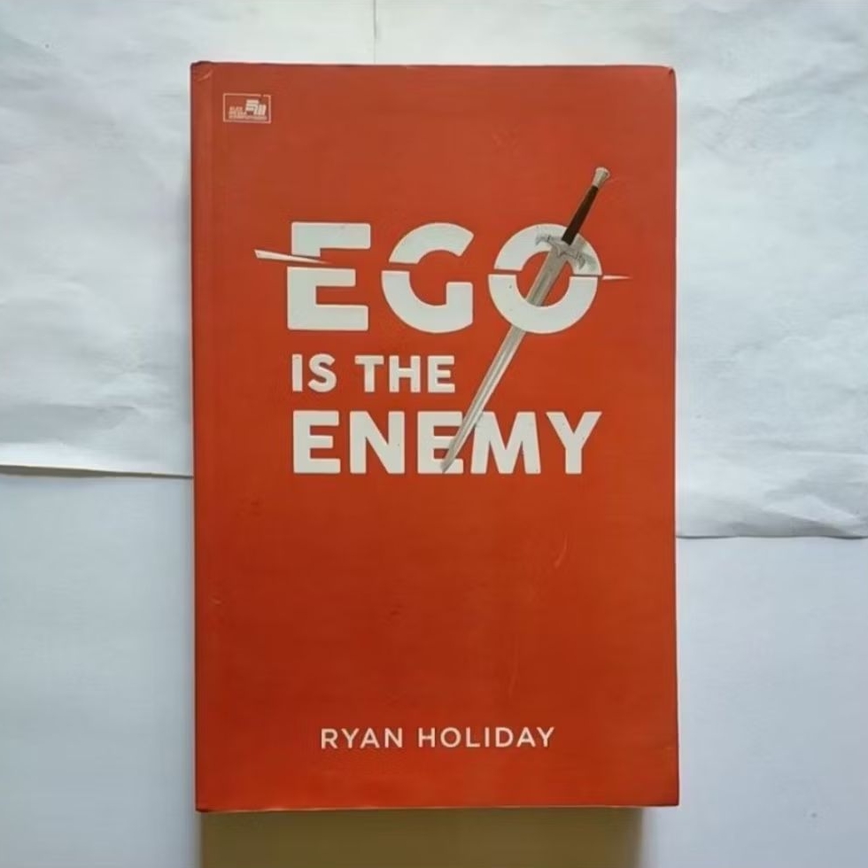 Buku Ego Is the Enemy - Ryan Holiday Original Preloved