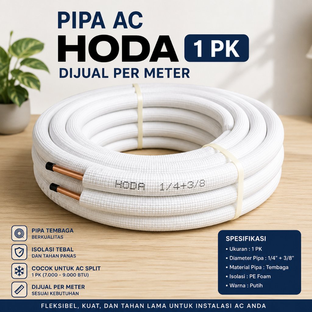 Pipa AC HODA PIPA AC 1 PK METERAN