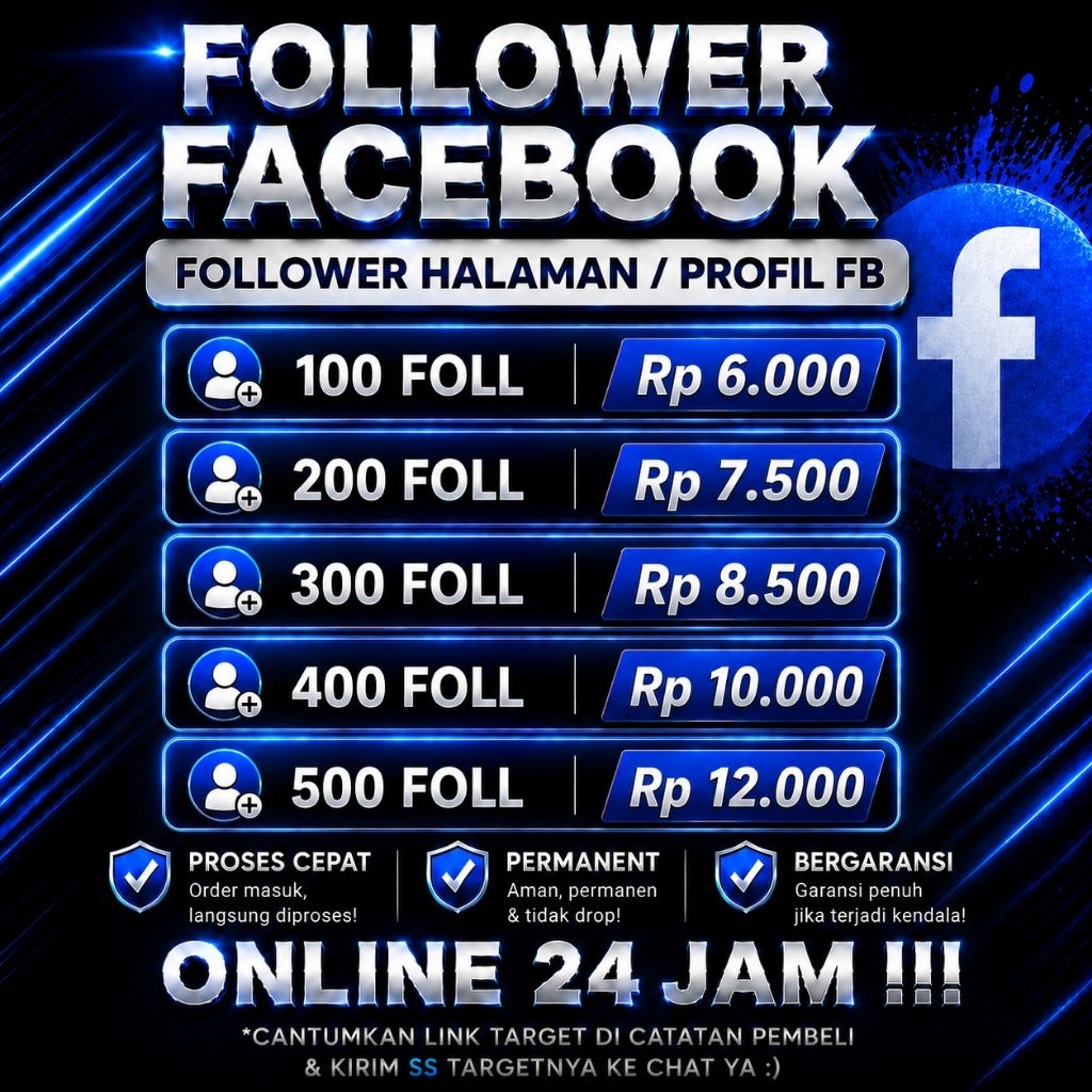 Follower Facebook Follower Facebook Pro Pengikut Halaman Fanspage