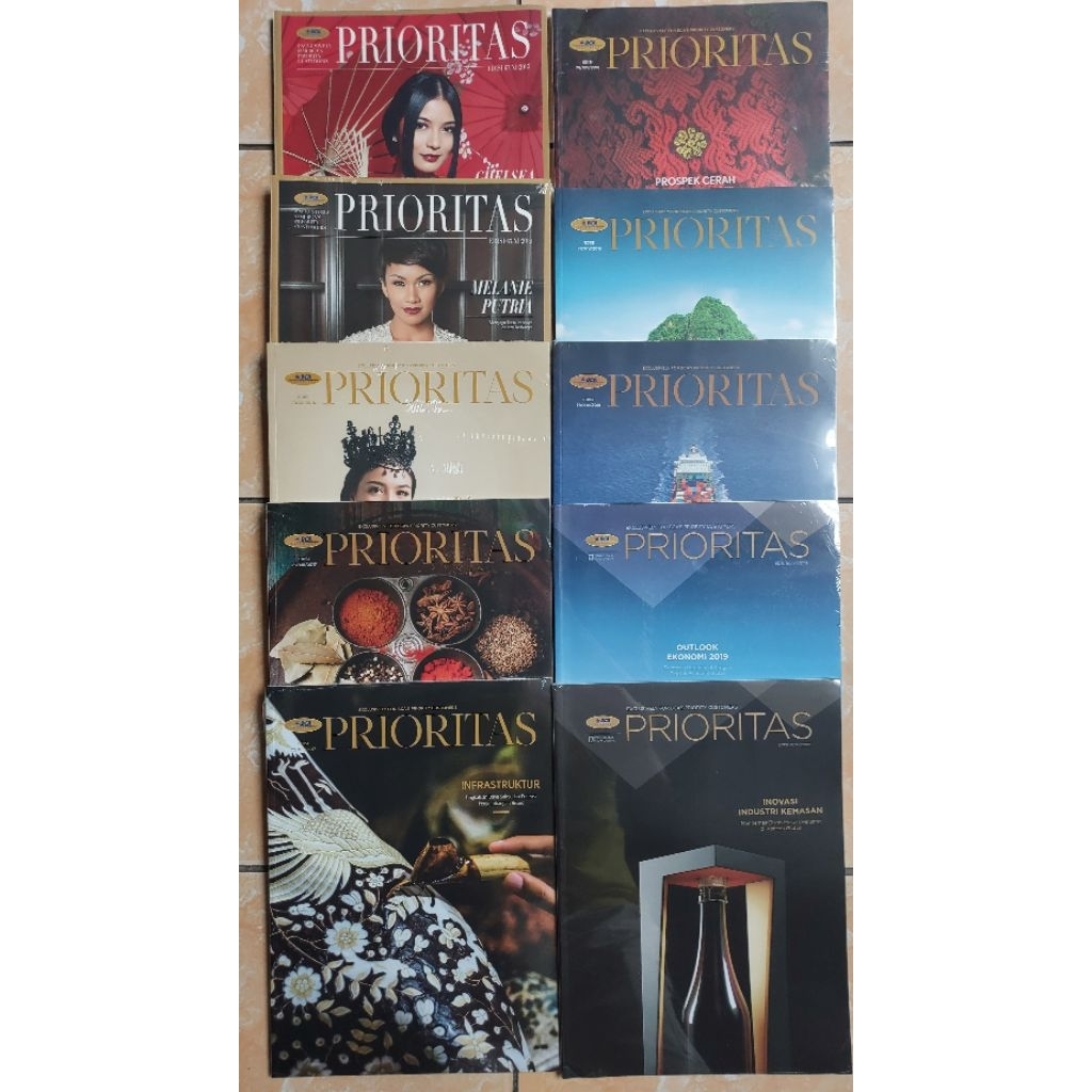 Majalah PRIORITAS BCA FORTUNE INDONESIA DESIGN