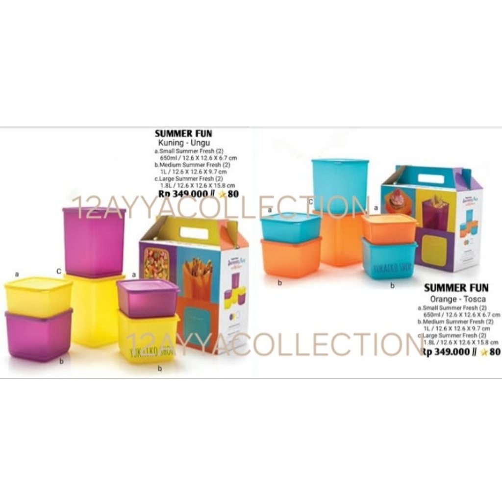 SUMMER FUN ~ Tupperware