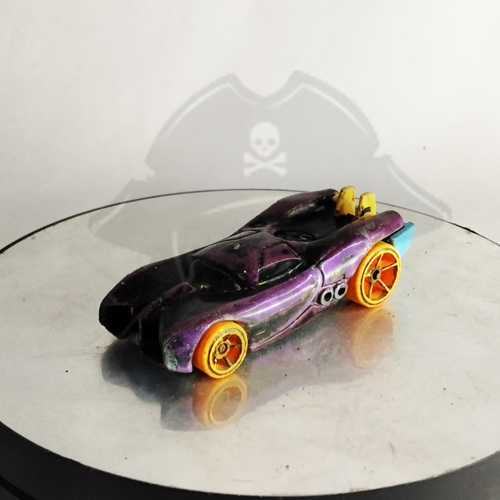 DIECAST HOTWHEELS FANTASY CARS LOOSE PROTOTYPE H-24, HOTWHEELS LOOSE PROTOTYPE H-24