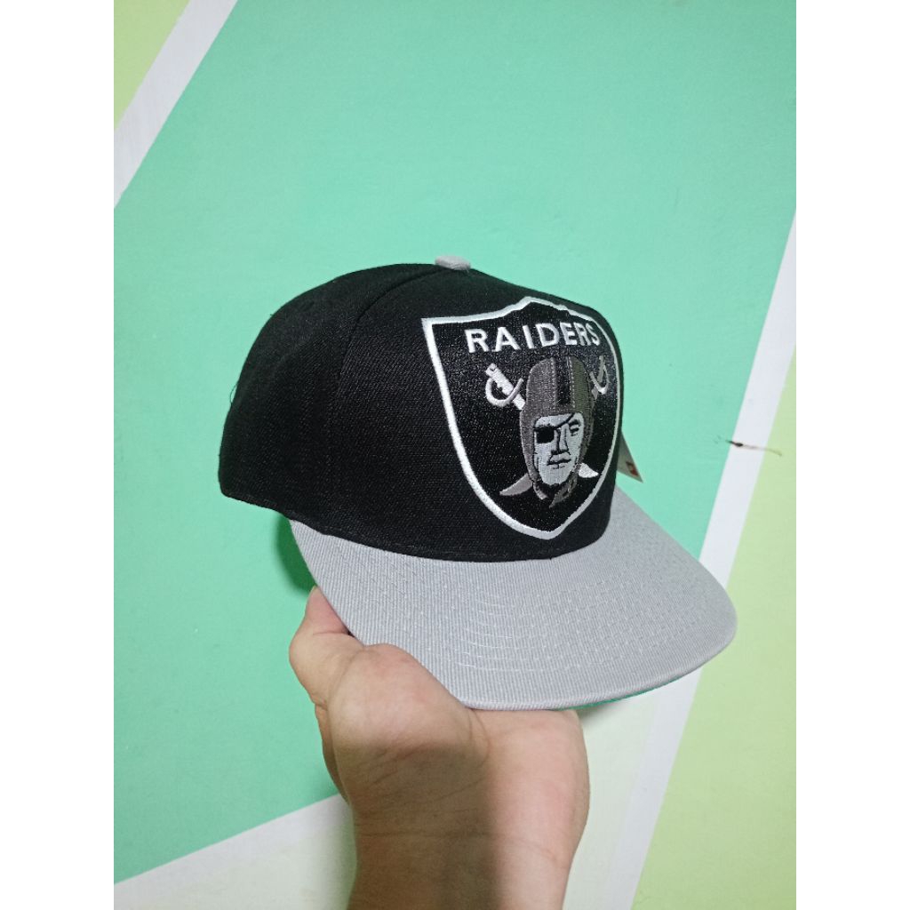 Topi Snapback Raiders Block Head
