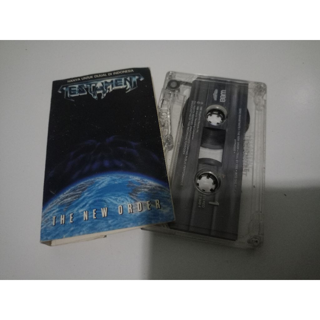 kaset Testament - new order