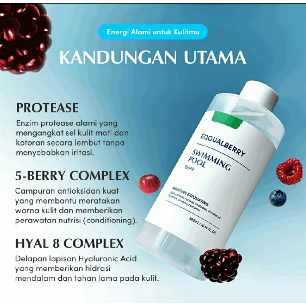 EQQUALBERRY SWIMMING POOL TONER