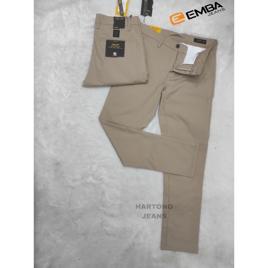 EMBA 100% ORIGINAL sz 27-38 / CELANA PANJANG CHINOS EMBA / CELANA EMBA ORIGINAL / CELANA CHINOS COWO