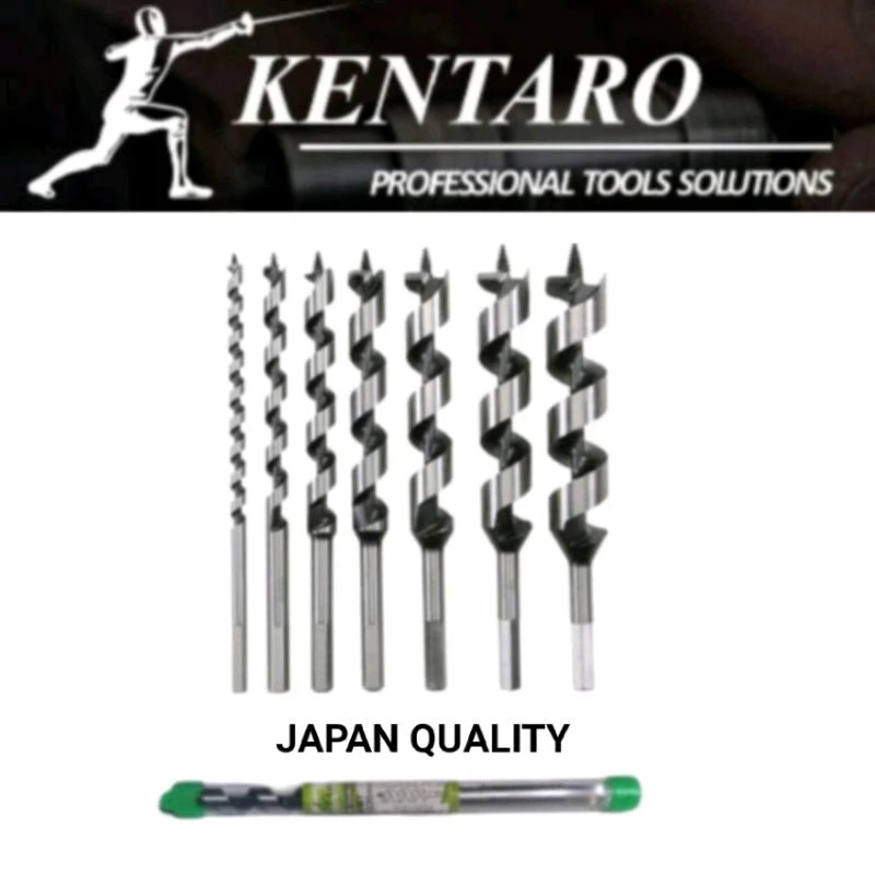 AUGER BIT MATA BOR KAYU KENTARO - SPIRAL