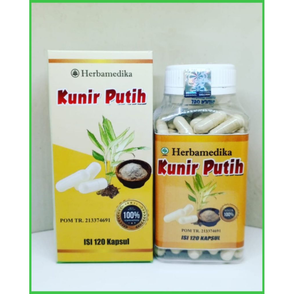 herbamedika kapsul kunir putih