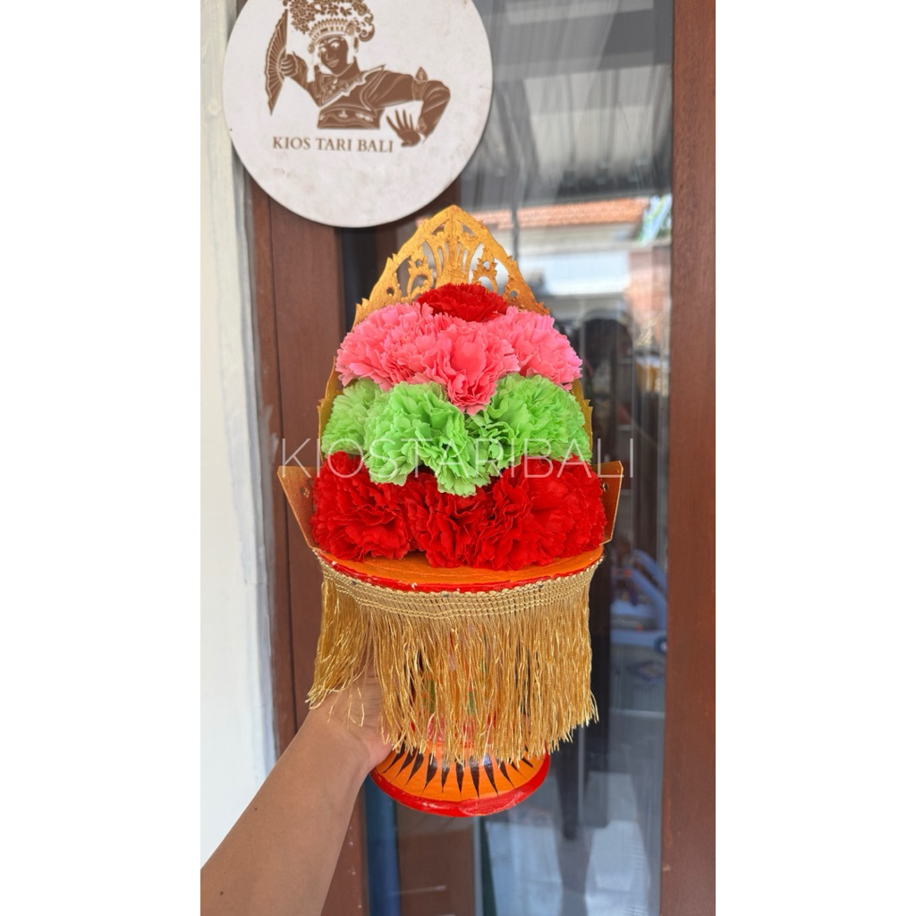 Dulang Tari Sekar Jagat / Dulang Bunga Tari Bali / Dulang Tari Bali