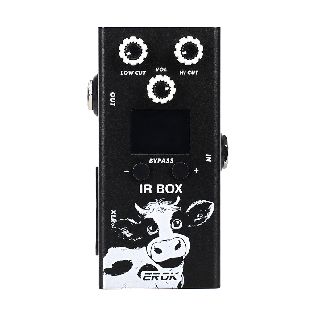 EROK IR Box Speaker Cabinet Simulator Pedal with IR Loader Guitar/Bass Impulse Response Processor