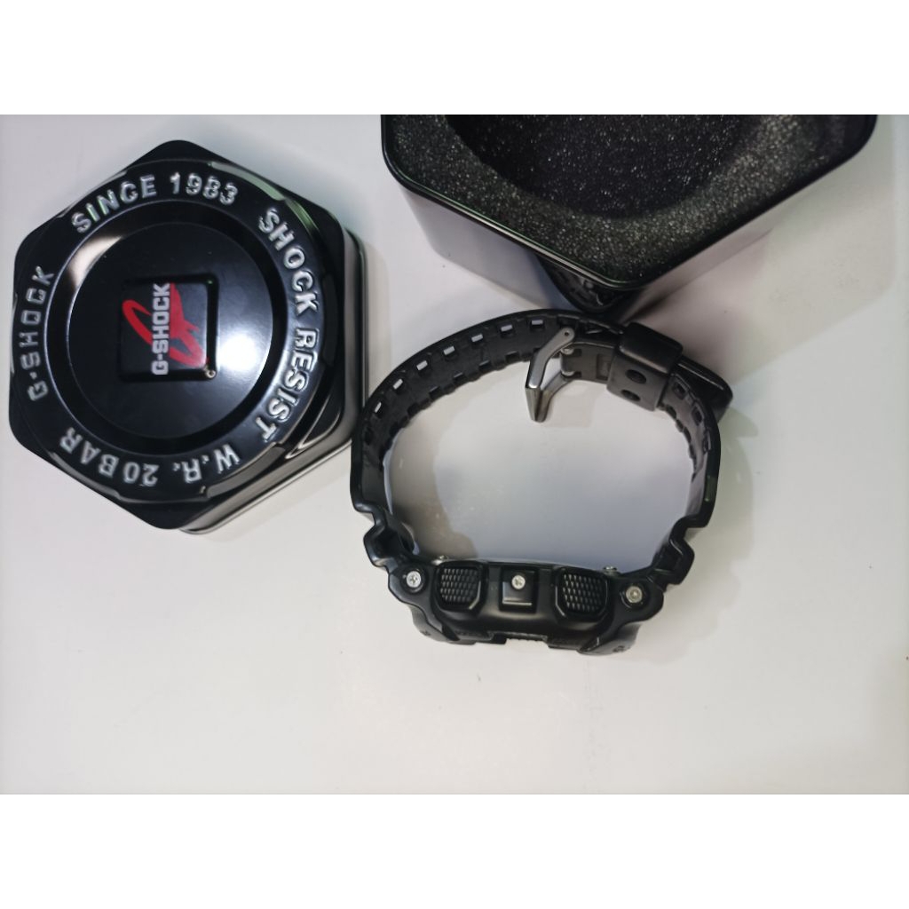 casio G-Shock GA-100 Full black GA100 preloved Original