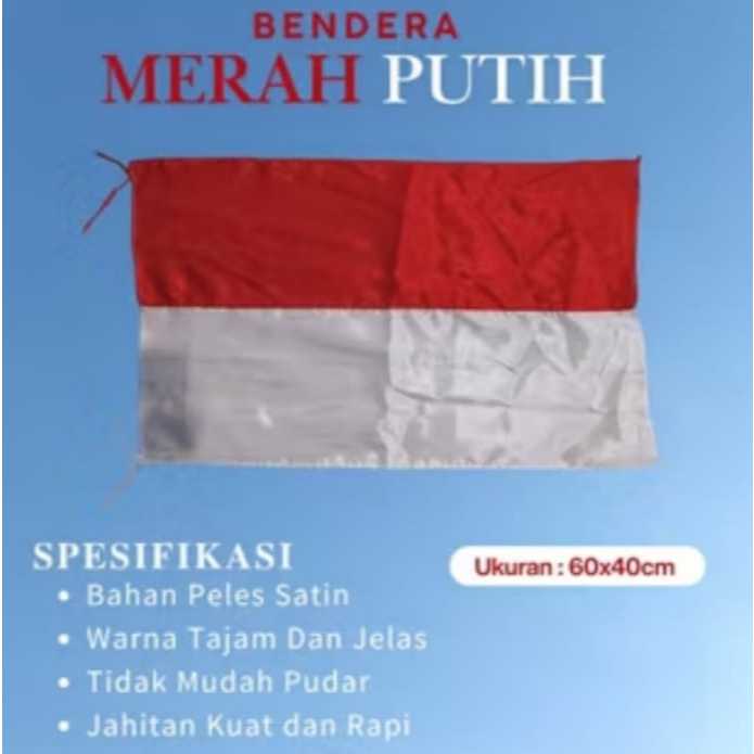 Bendera Indonesia Bendera Merah Putih / Bendera Bordir Merah Putih
