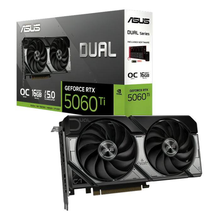 ASUS DUAL RTX 5060 Ti 16GB OC GDDR7 5060Ti 16G 128BIT VGA NVIDIA GEFORCE