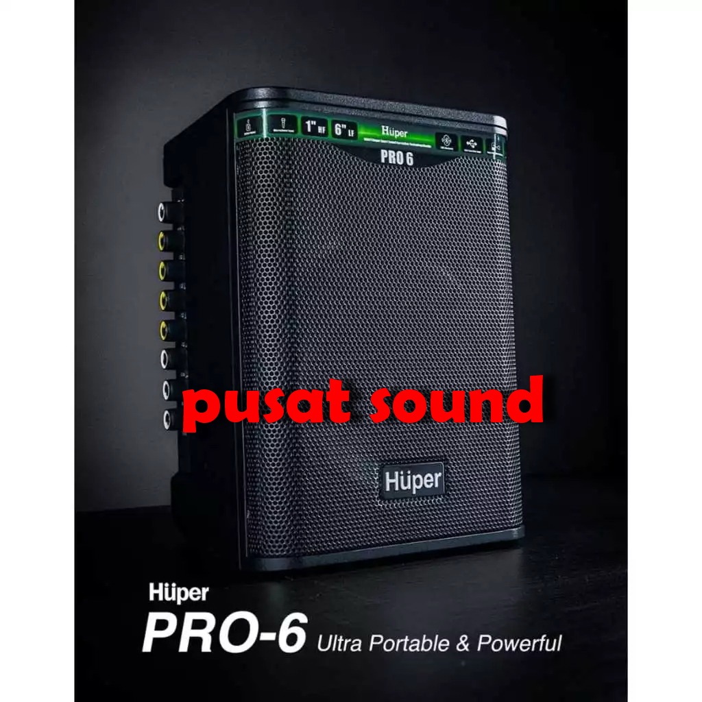 Speaker Portable Huper Pro 6 - 6 Inch Huper Pro6