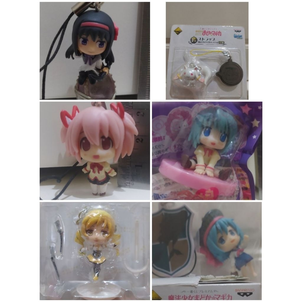 Mahou Shoujo Madoka Magica - Tomoe Mami - Akemi Homura - Sayaka Miki Figure Mascot Original