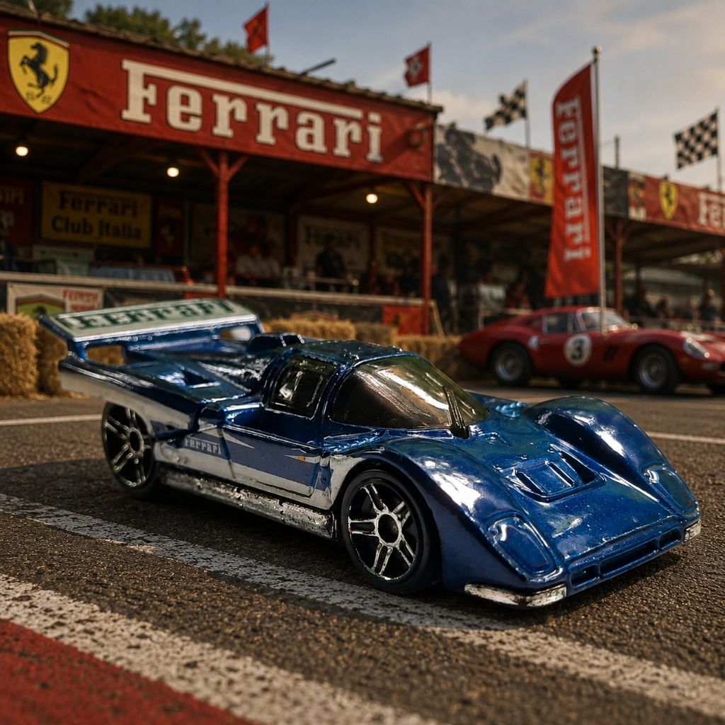 Hotwheels Ferrari 512 M Open Part