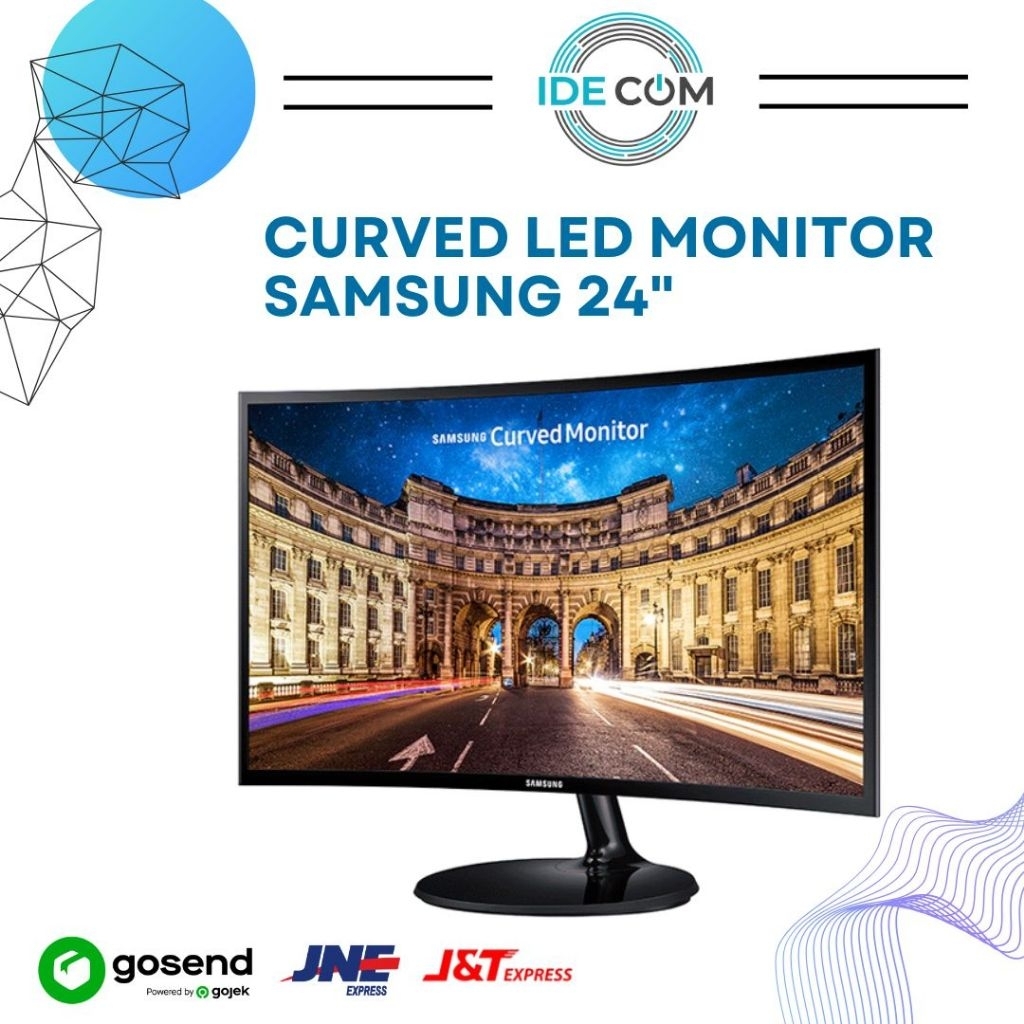 MONITOR CURVED SAMSUNG 24" LED SAMSUNG GARANSI RESMI