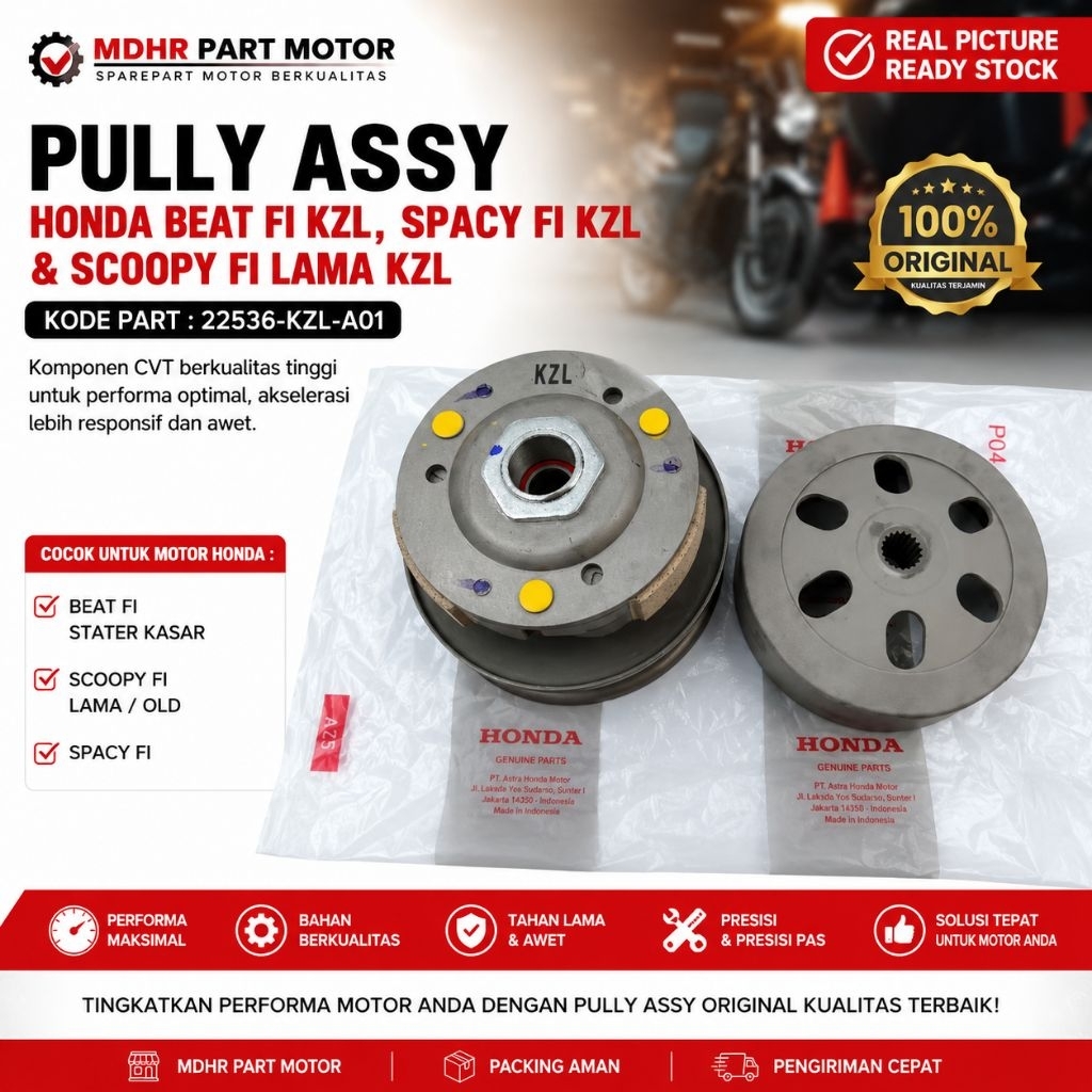 pully beat fi - puli belakang beat fi  KZL ORIGINAL