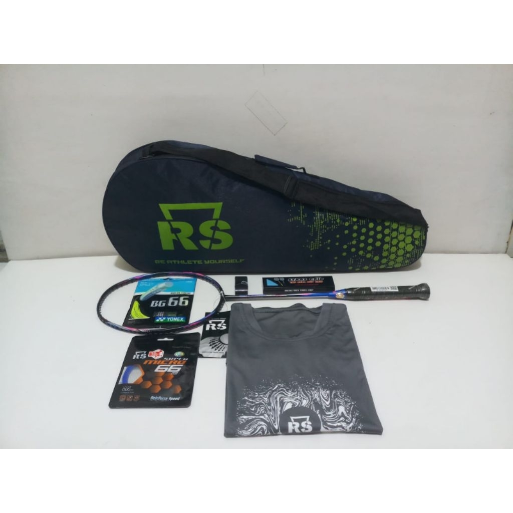 RAKET BADMINTON ORIGINAL DENMARK RS ISO POWER 222