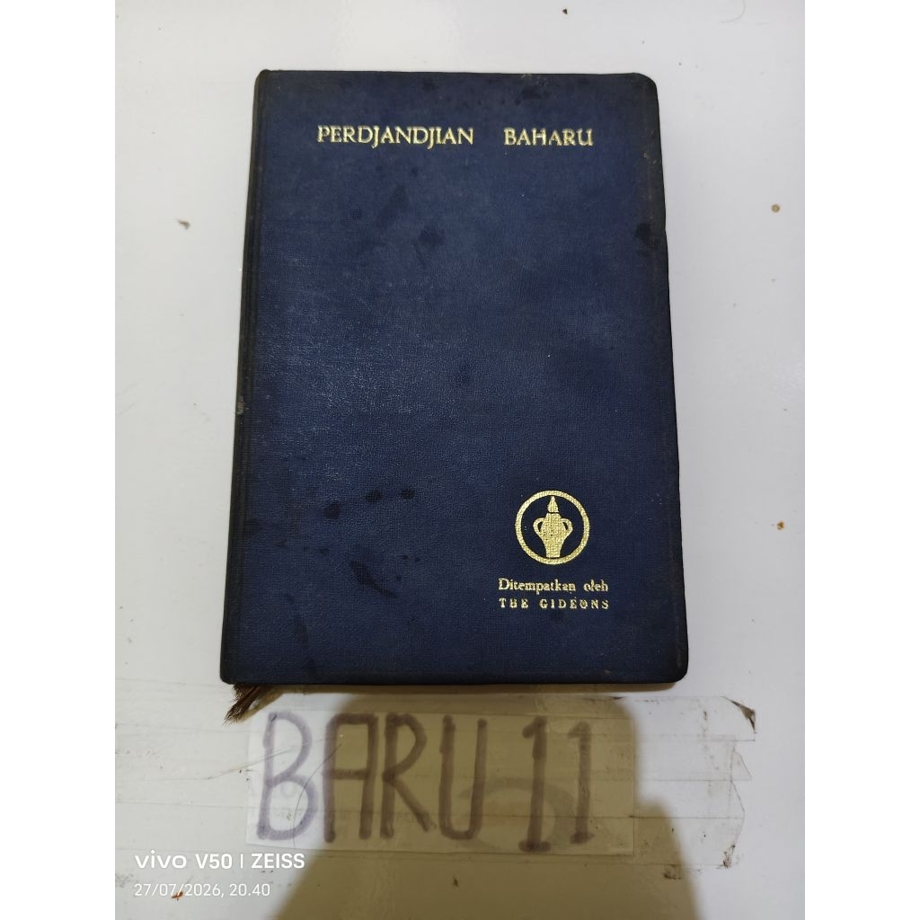 buku alkitab perdjandjian baharu